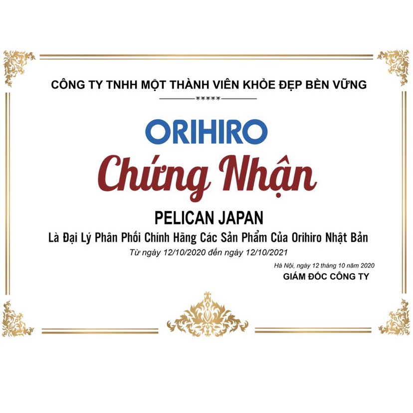 Kẹo nhai bổ sung Canxi vị sữa chua MOST Orihiro 180 viên NEW 2022