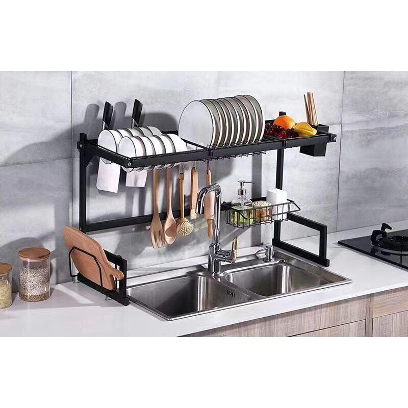 Kệ để bát chén đĩa đũa dao thớt inox 304 thông minh kiểu mới TAM HIỆP STORE, Bảo hành 12 tháng