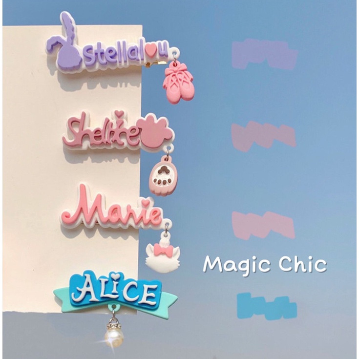 RẺ VÔ ĐỊCH  1 CHIẾC CẶP TÓC CHỮ DỄ THƯƠNG XINH XẮN CHO NỮ