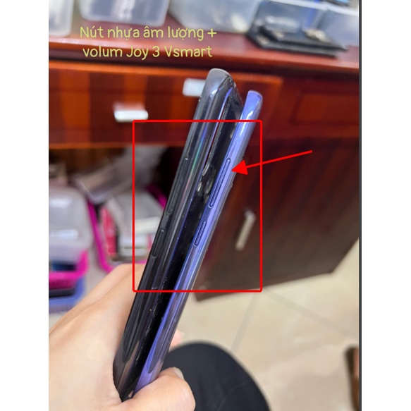 Nút Nhựa VoLum + nguồn Vsmart Joy 3