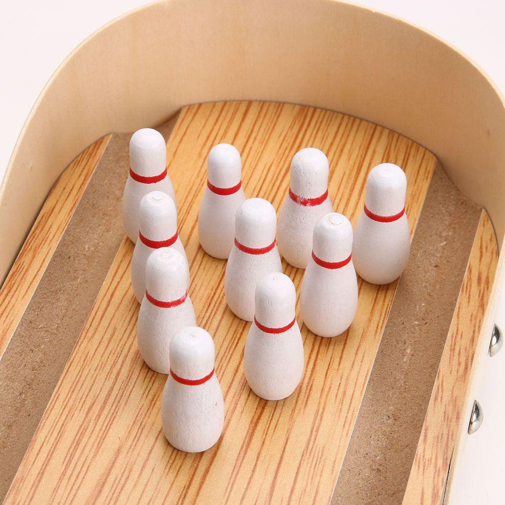 YIYU Bộ Trò Chơi Bowling Bằng Gỗ Để Bàn Cho Bé