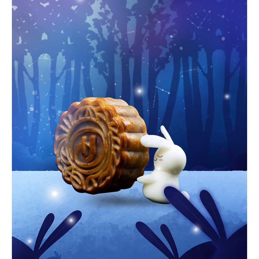 BÁNH TRUNG THU HILTON Hộp Cao Cấp 4 bánh x165g