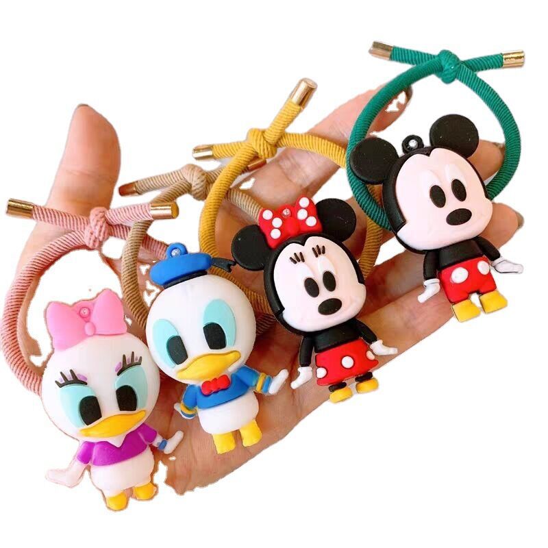 Dây Buộc Tóc Hình Chuột Mickey Dễ Thương Cho Nữ
