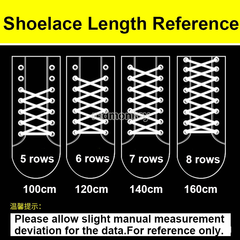 Bộ 2 cặp dây ren buộc giày bốt/thể thao dài 70cm tiện dụng