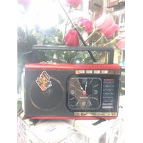 Đài FM Radio cầm tay kiêm đồng hồ báo thức siêu đẹp MK-928