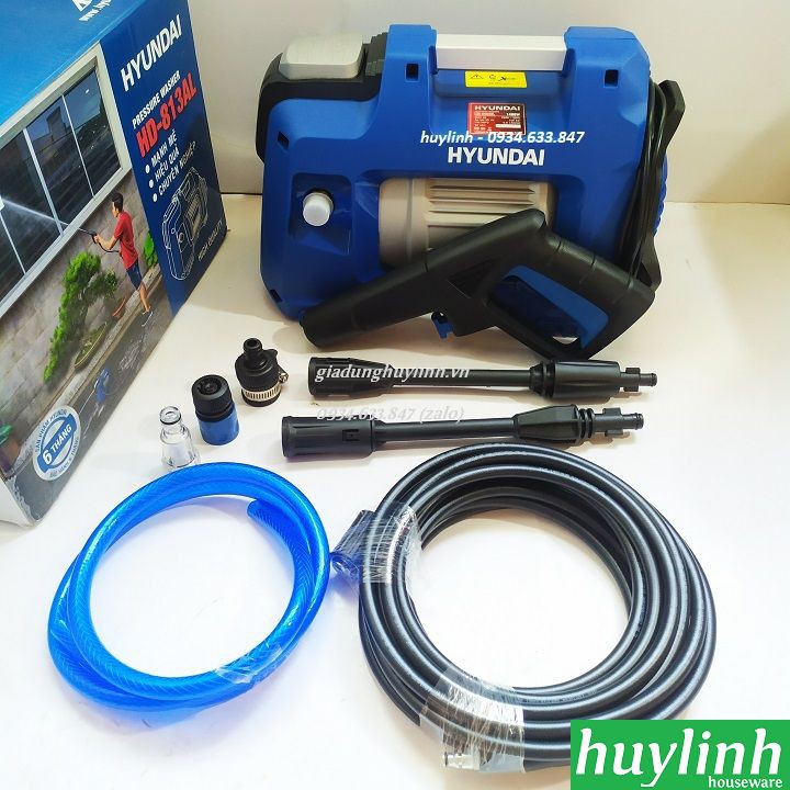 Máy rửa xe Hyundai HD-813AL - 2019 - Motor Từ