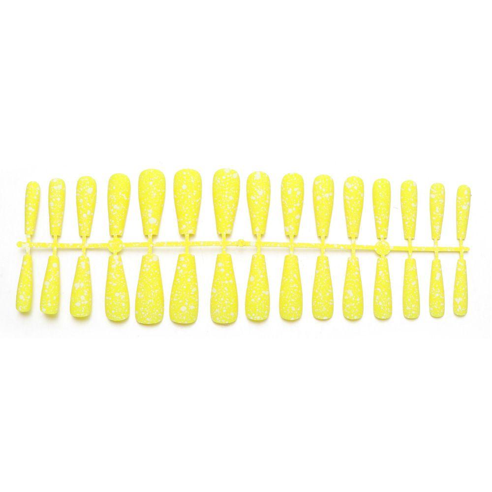 Bộ 24 Móng Tay Giả Múa Ba Lê Che Phủ Toàn Diện