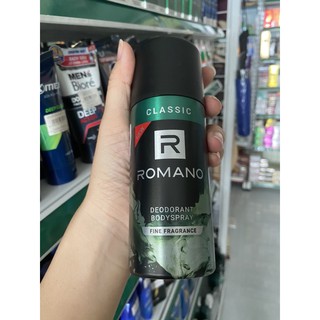 Xịt Ngăn Mùi Toàn Thân ROMANO Force 150ml