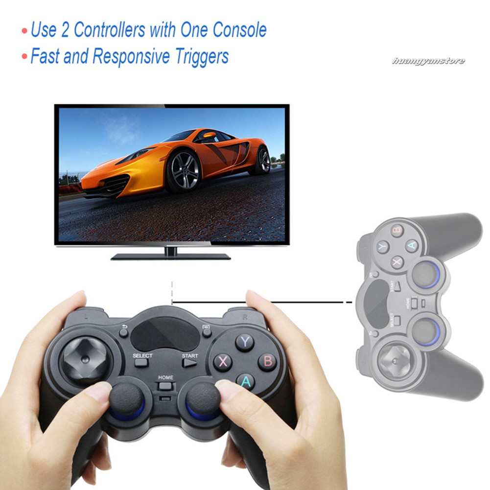 Tay Cầm Chơi Game Không Dây Kết Nối Usb 2.4g Cho Ps3