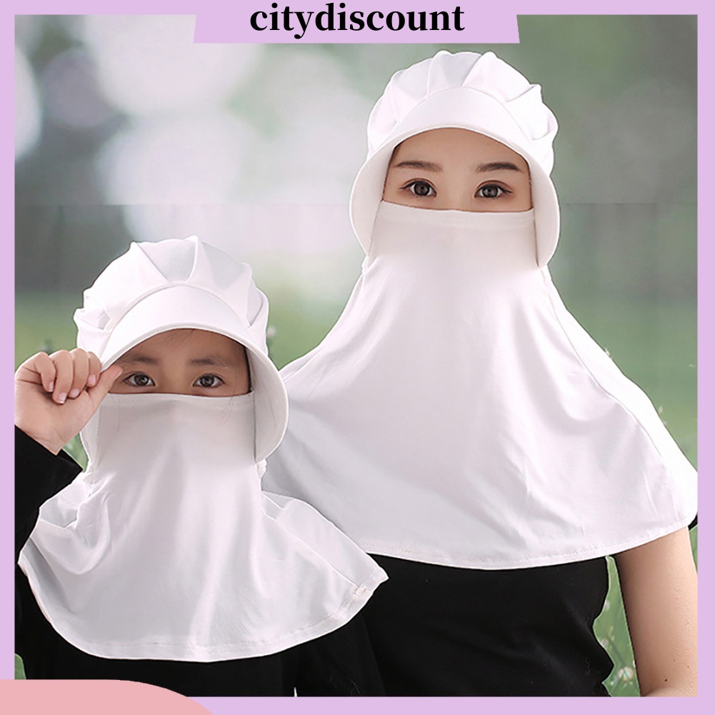 Nón Che Nắng Kèm Khẩu Trang Chống Tia Uv Nhiều Màu Sắc