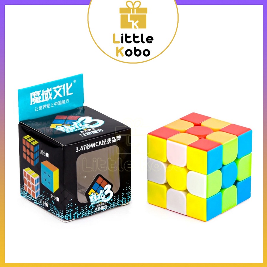 Rubik 3x3 Moyu Meilong 3 MFJS Rubic 3 Tầng Stickerless