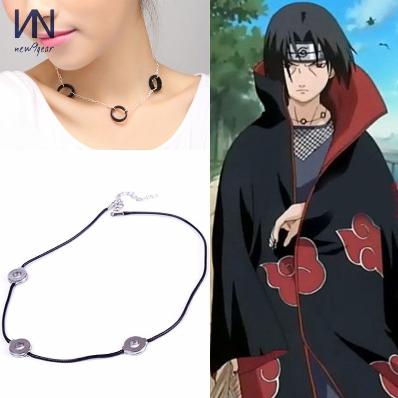 Dây chuyền trang trí hợp kim phong cách nhân vật Uchiha Itachi trong phim Naruto