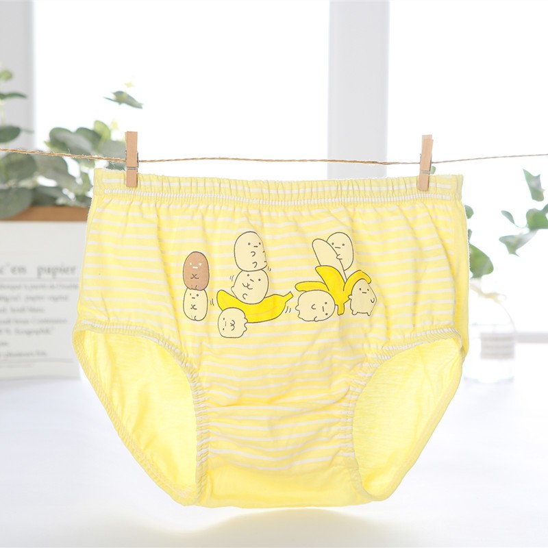 Hộp 5 quần lót bé trai Hàn Quốc 100% cotton mẫu Gấu Bắc Cực