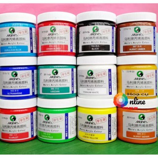 Màu Vẽ Acrylic Maries không thấm nước