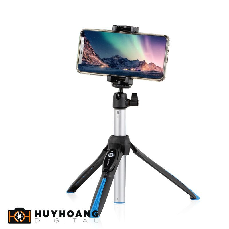 [Mã ELMS5 giảm 7% đơn 300K] Gậy selfie, quay vlog, mini tripod Benro BK15