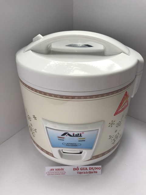 Nồi cơm điện Aidi 1.8l Hàng Chính hãng- bảo hành 12 tháng