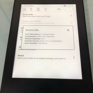 Máy đọc sách kindle paper white gen 3