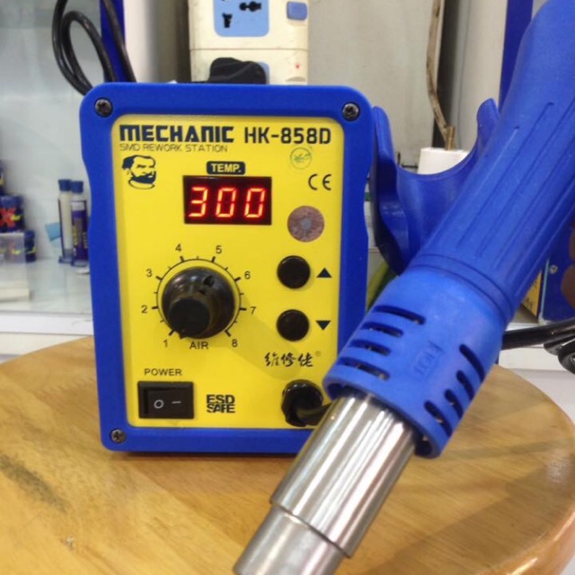 Máy khò HK858D Mechanic (có màn hình)