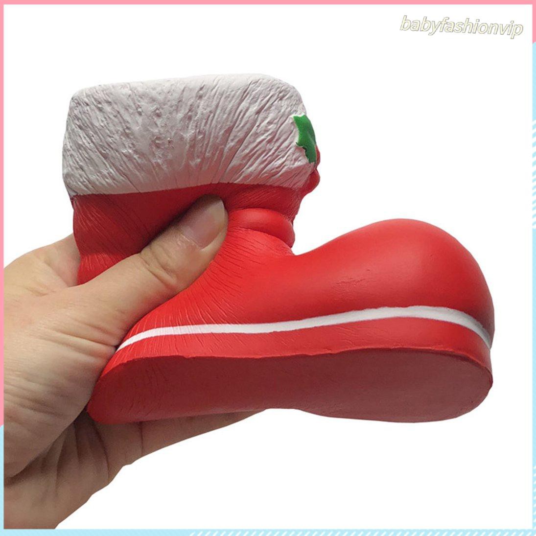 Đồ Chơi Xốp Squishy Giảm Stress Hình Đôi Giày Dễ Thương Cho Bé