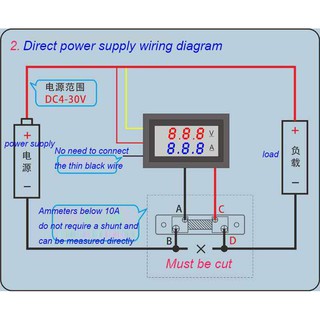 Vôn Kế Kỹ Thuật Số 0-100v 50a 100a