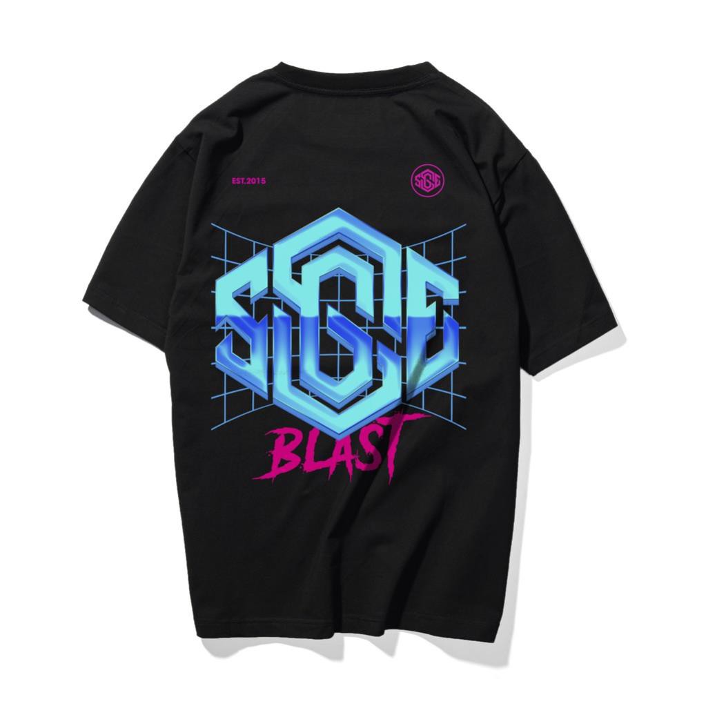 VIP 21 Áo phông tay lỡ Blast SAIGONESE streetwear unisex nam nữ . ༴