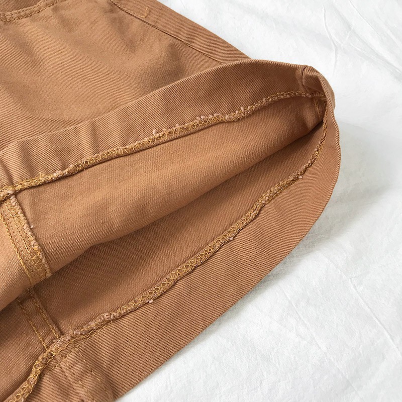 Chân Váy Kaki Jean Phom Chữ A Eo Cao_Nhiều Màu | BigBuy360 - bigbuy360.vn