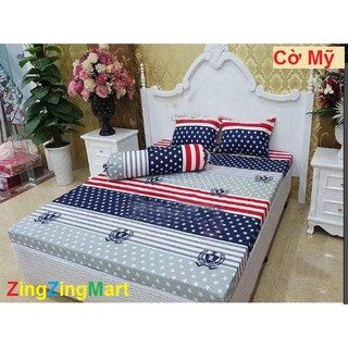 (Giá hủy diệt) Bộ Ga Gối Poly Cotton M6/M8 ( Được Chọn Mẫu)