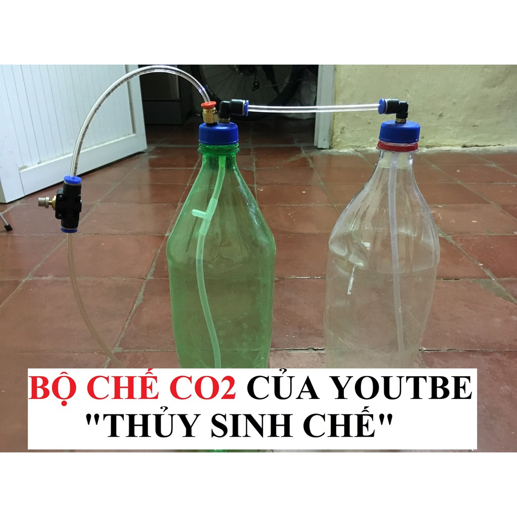 Bộ Chế Co2 thủy sinh (Có tặng bột chế)