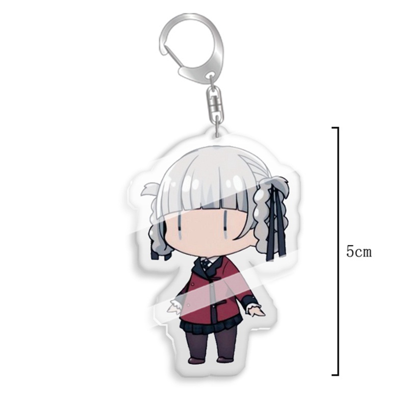 Móc khóa nhựa acrylic hình nhân vật hoạt hình Kakegurui