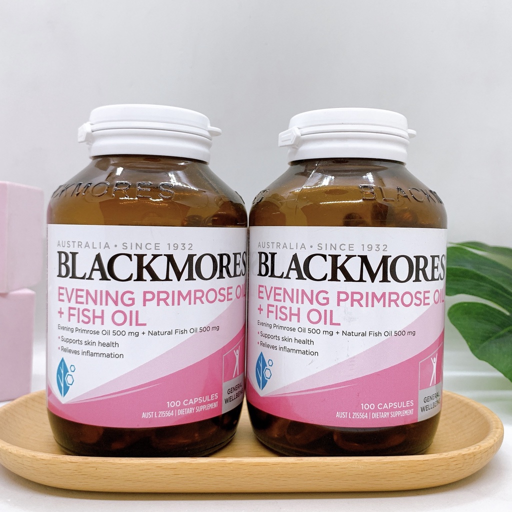 Viên Uống Tinh Dầu Hoa Anh Thảo Kết Hợp Với Dầu Cá Evening Primrose Oil + Fish Oil