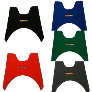 Thảm Lót Xe Đạp HONDA YAMAHA Von BEAT X RIDE LEXI NEX SCOOPY MIO FINO SOUL Màu Đỏ Đen