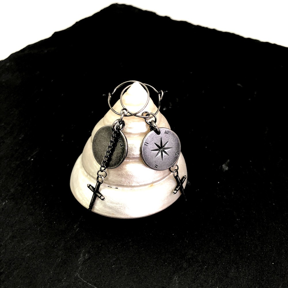 Vòng tay & bông tai Werkstatt Munchen windrose bracelet & earring ss21