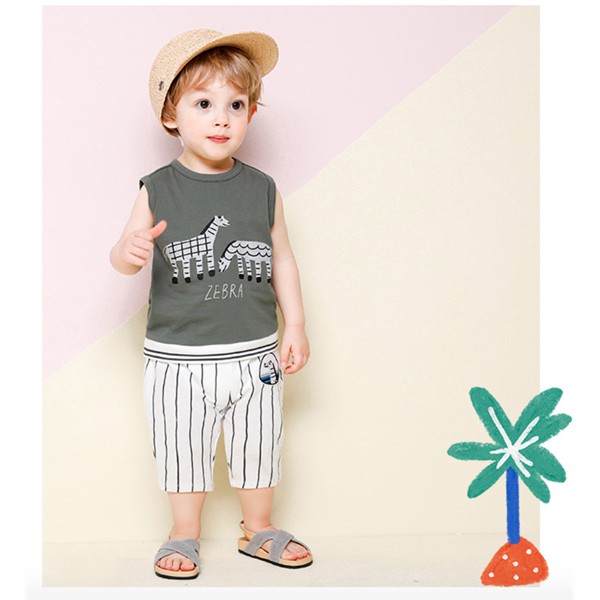 (90) Quần cotton hè bé trai, bé gái nhiều mẫu lẻ sz 90(2y)