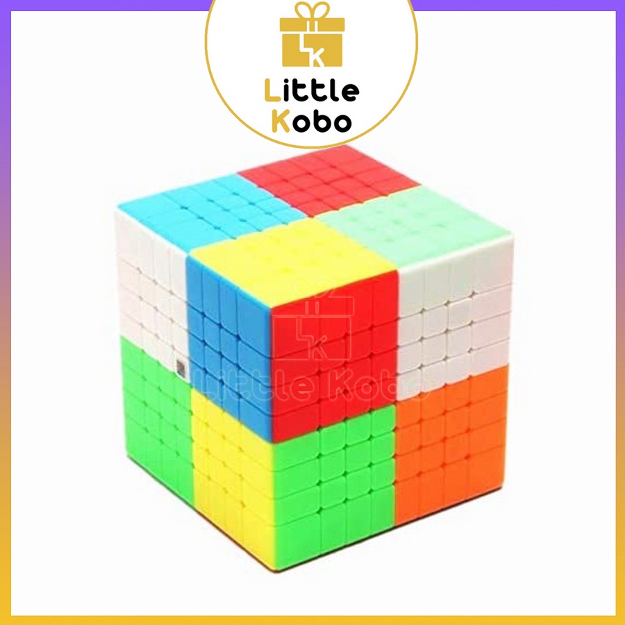 Rubik 8x8 Stickerless MoYu MeiLong MFJS Rubic 8 Tầng Đồ Chơi Trí Tuệ