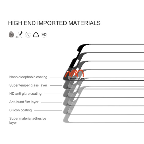 Kính Cường Lực 3D Full Màn Hình Asus Rog Phone 5