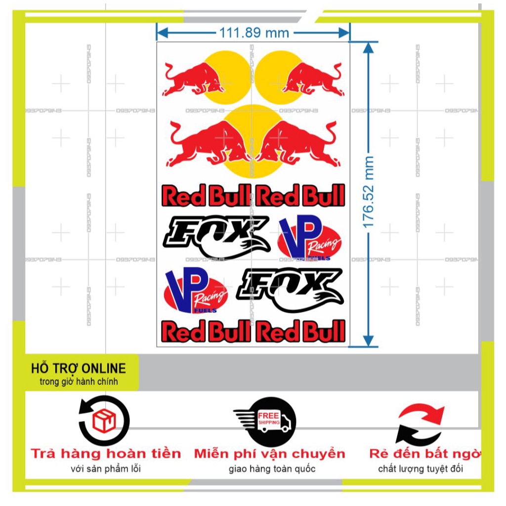 LOGO STICKER MINI DÁN XE MÁY L 04 - SHINDECAL2