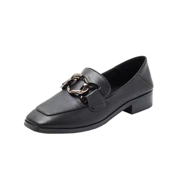 Giày bệt giẫm gót tag 3 khuy tròn đan | BigBuy360 - bigbuy360.vn