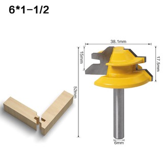 Mũi Phay 6mm 45 Độ
