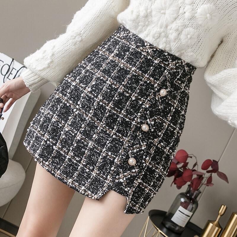 Chân váy chọn mẫu trên live