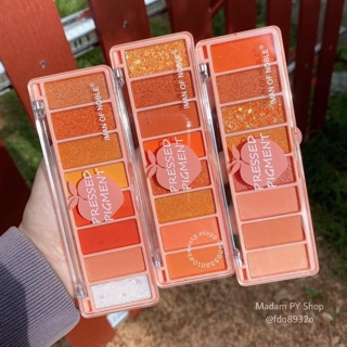 BẢNG PHẤN MẮT & NHŨ - TONE CAM 🍊