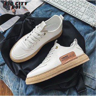 [Xả Hàng] Giày Thể Thao Sneaker Đế Nhám Nam Nữ CTB-04 RENUP Êm Chân Thoáng Khí kiều Dáng Unisex Màu Trắng.