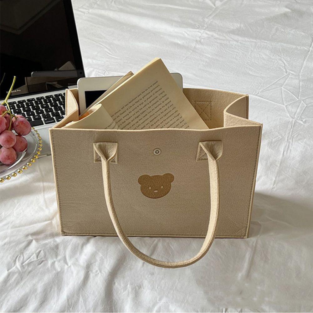 Túi Xách Tote Hình Gấu Dễ Thương Cho Nữ