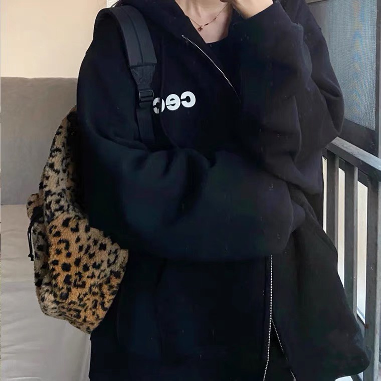 Áo Khoác Nỉ Khóa Kéo In CEC KNN41, Áo Nỉ Hoodies Khóa Dáng Unisex Cao Cấp Chất Dày Ấm Áp | BigBuy360 - bigbuy360.vn