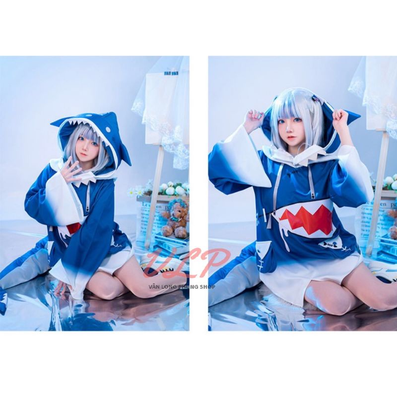 _Bộ Cosplay hoá thân thành nhân vật Gawr Gura