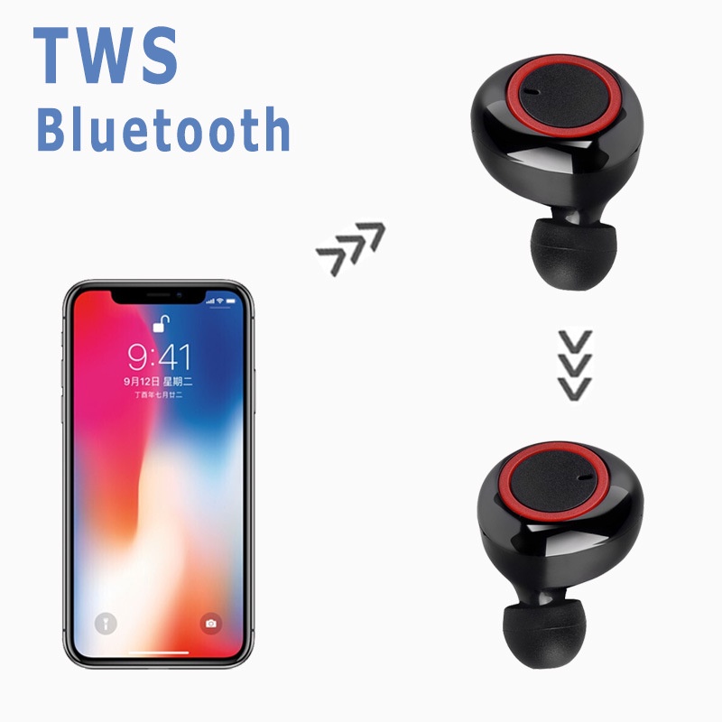 Tai Nghe Bluetooth 5.0 Không Dây TWS Y50 9D có mic và màn hình led Khử Tiếng Ồn Chống Thấm Nước