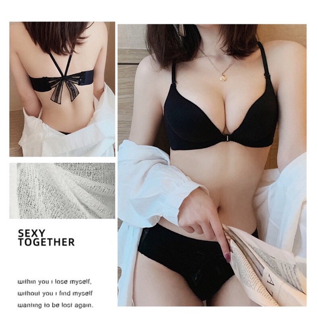 Áo Lót Su Cài Trước Nơ Lưng Điệu Đà Mới Hot Hot 819