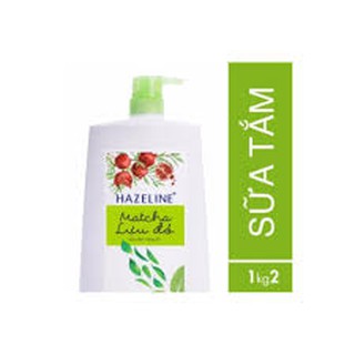Sữa tắm Hazeline (Matcha lựu đỏ/Yến mạch và dâu tằm) 1.2kg