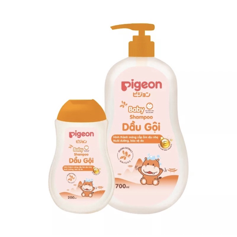 Dầu gội diụ nhẹ cho bé Pigeon 700ml ( mẫu mới) Date 2024
