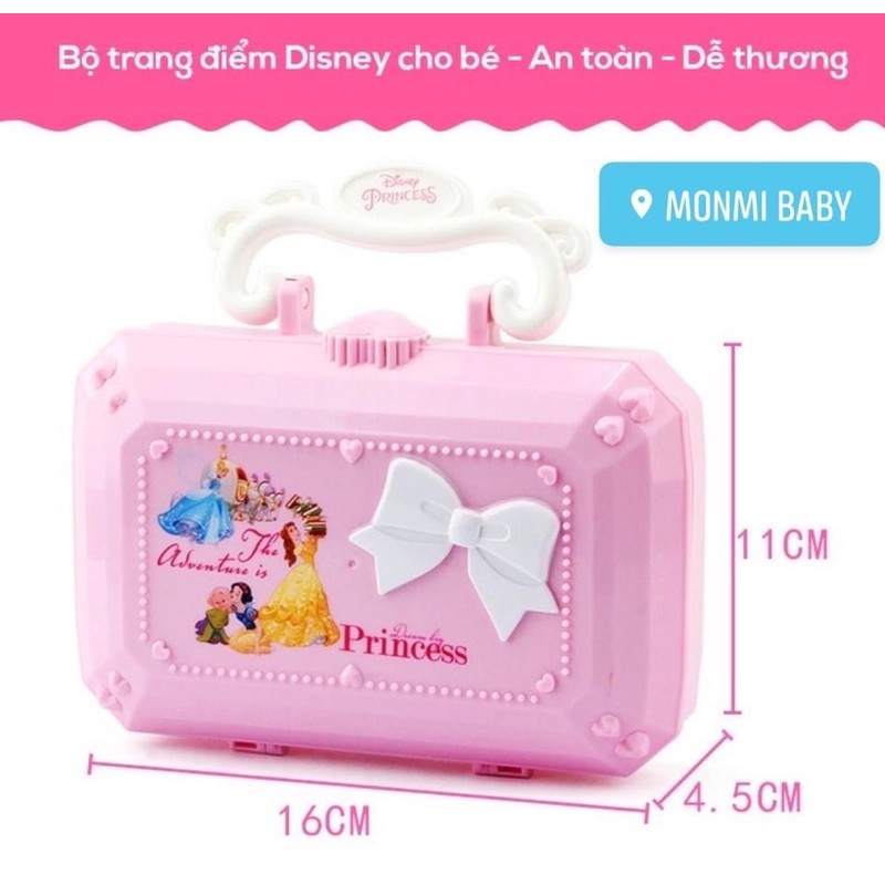 - HỘP ĐỒ CHƠI TRANG ĐIỂM AN TOÀN CHO BÉ GÁI - ĐỒ CHƠI MAKE UP CHO BÉ GÁI