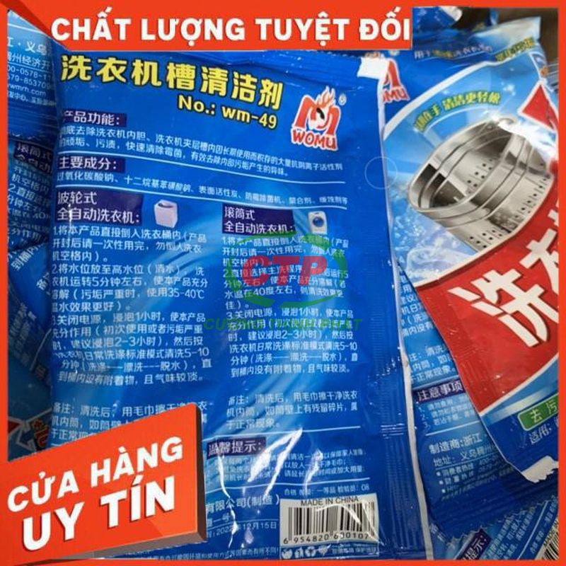 Bột Tẩy Vệ Sinh Lồng Máy Giặt Siêu Sạch